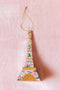 Floral Eiffel Tower Ornaments