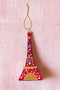 Floral Eiffel Tower Ornaments