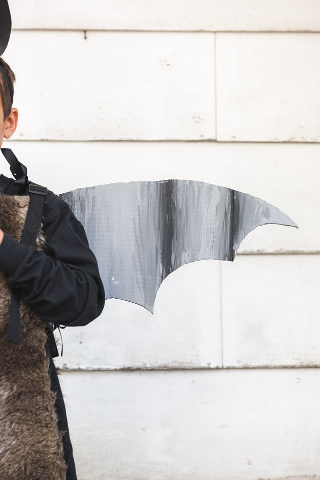 Kid Bat Costume, PDF Template