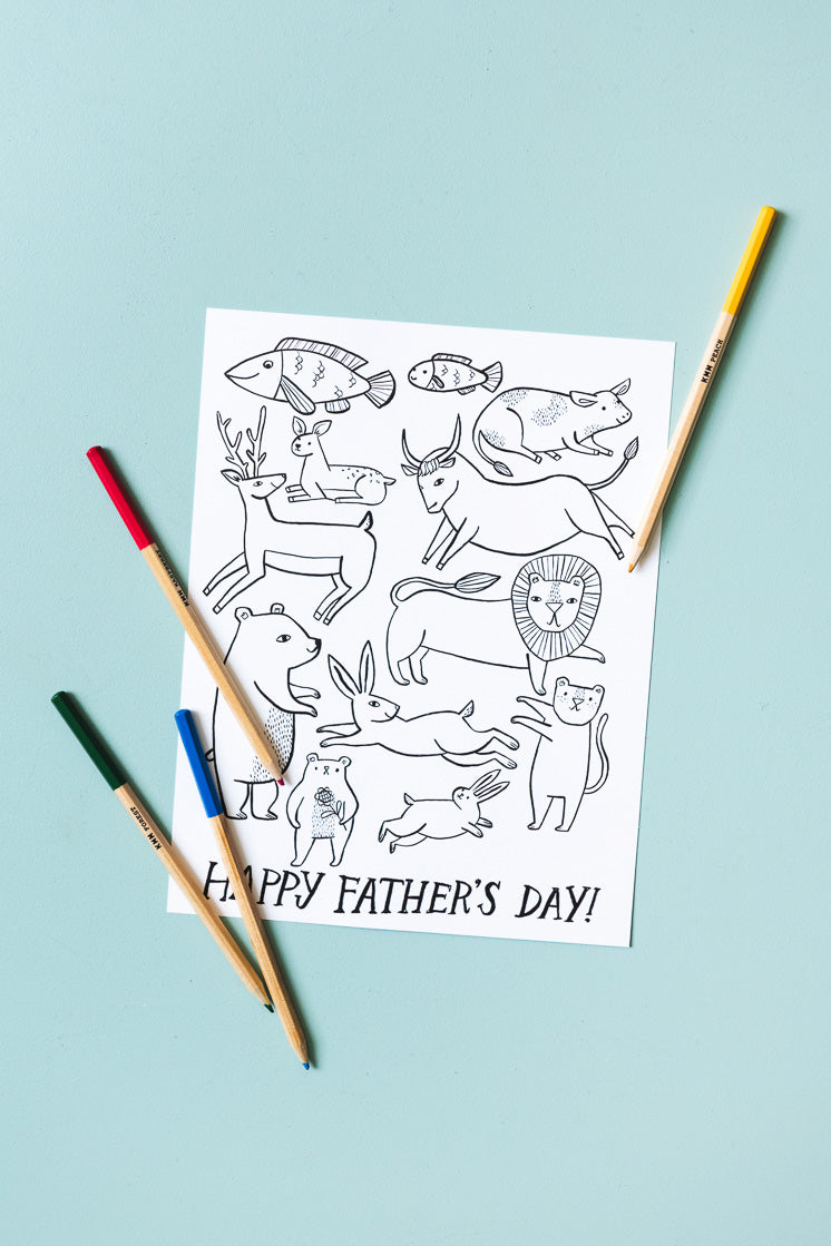 Father&#39;s Day Activity Pack, PDF Printables