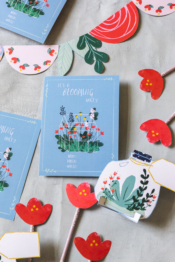 Garden Party Birthday Suite, PDF Printable - The House That Lars Built