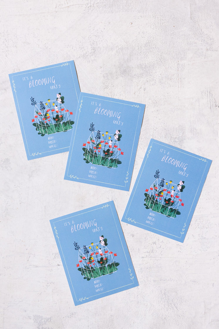 Garden Party Birthday Suite, PDF Printable