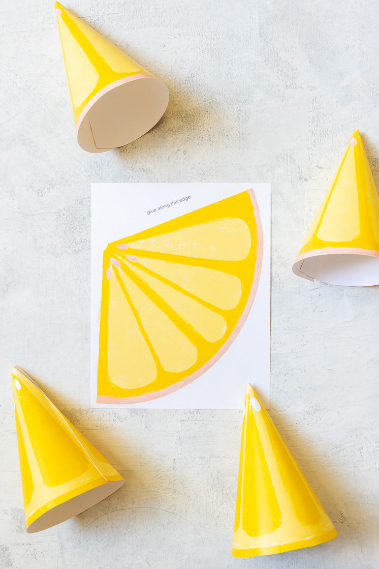 Lemon Birthday Suite, PDF Printable