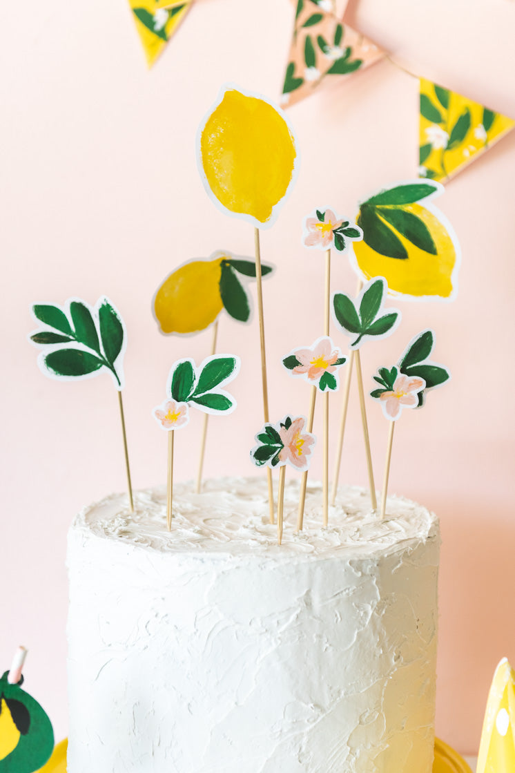 Lemon Birthday Suite, PDF Printable