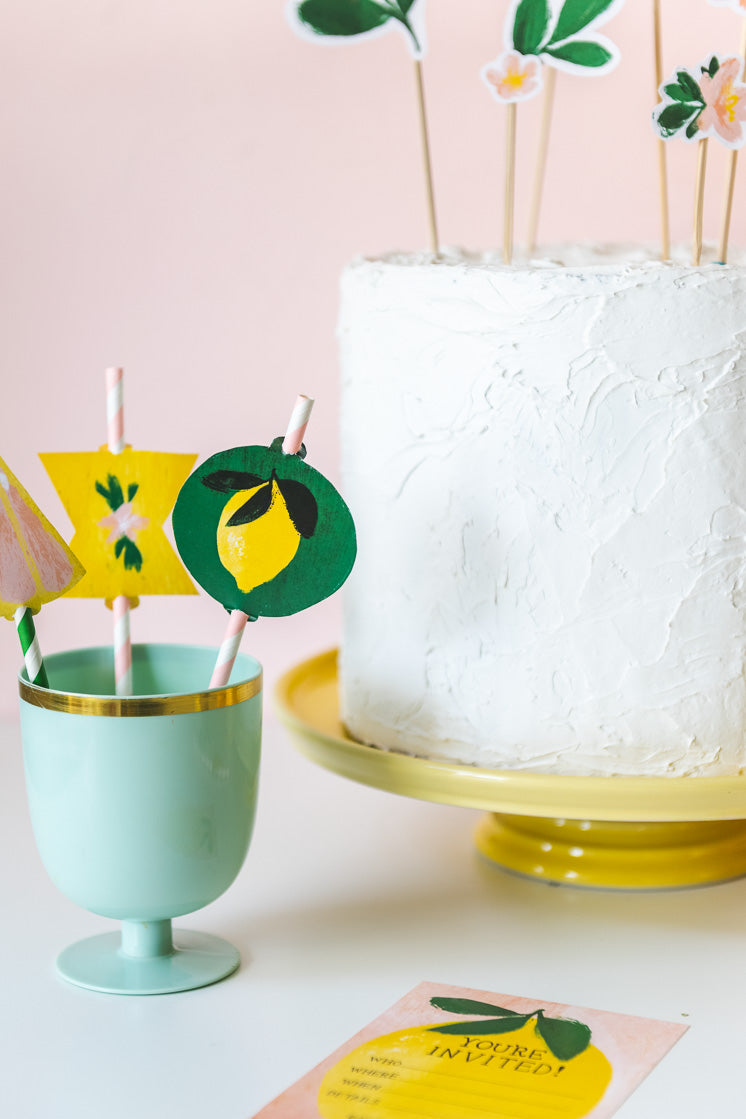 Lemon Birthday Suite, PDF Printable - The House That Lars Built