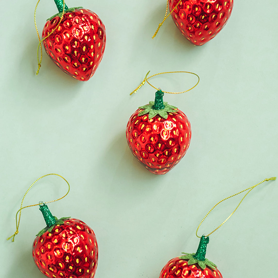 Strawberry Ornament