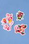 Flower Stickers (Set of 3)