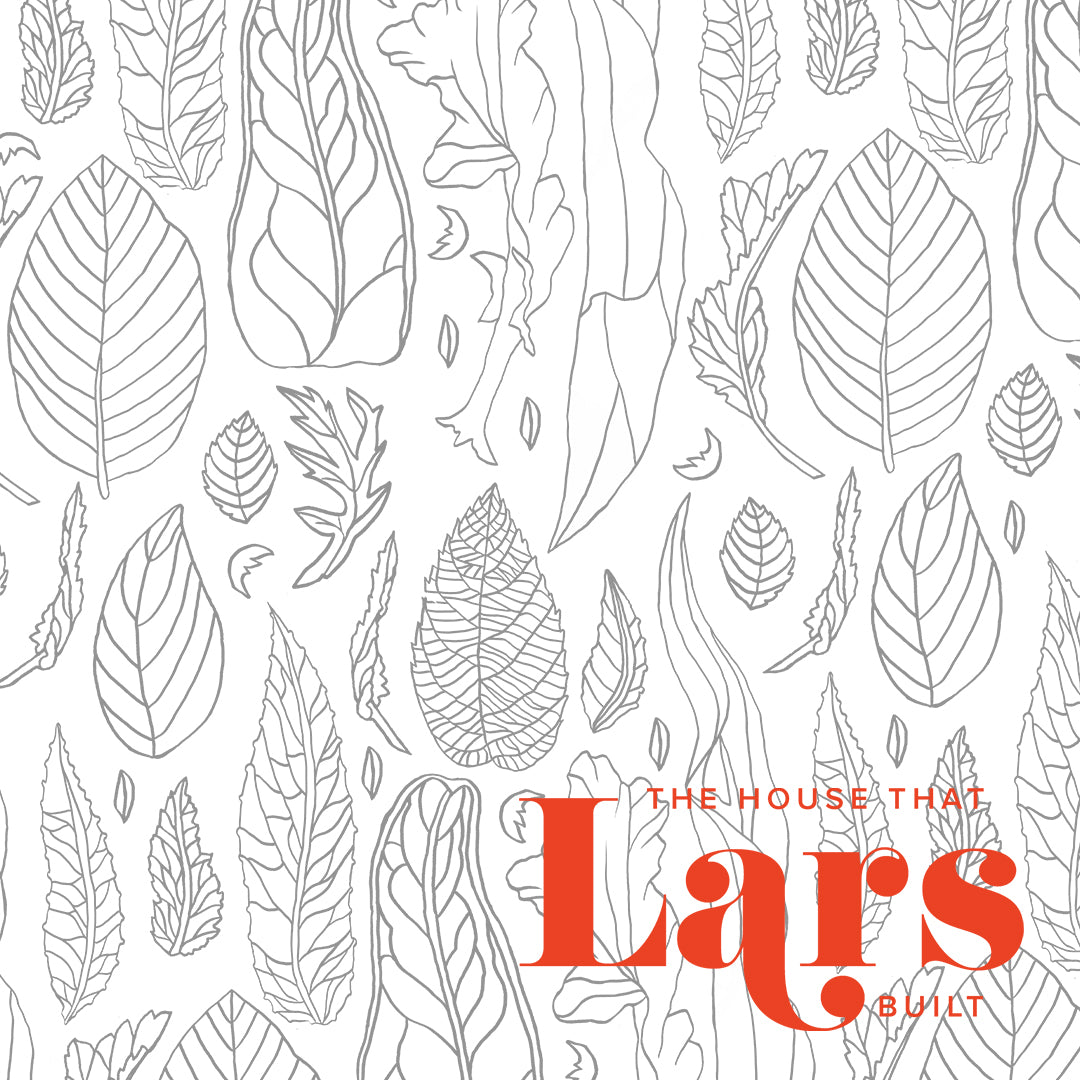 Leaf Pattern Coloring Page, PDF Printable