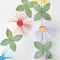 Paper Flower Garland Leaf, PDF Template