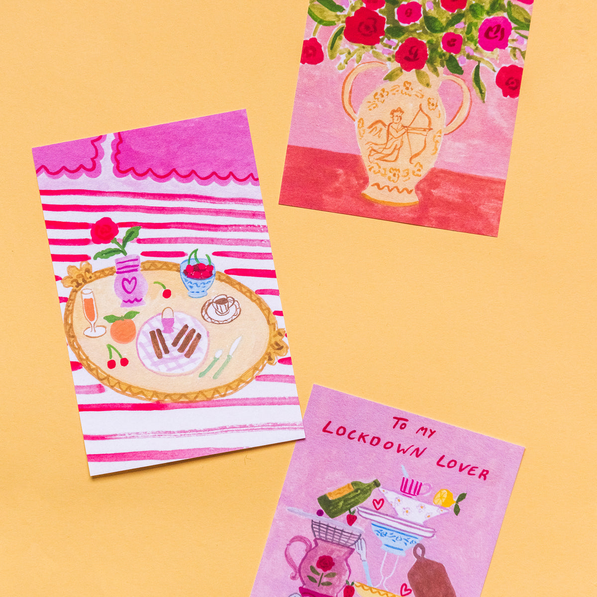 Valentine Cards by Rosie Harbottle, PDF Printable