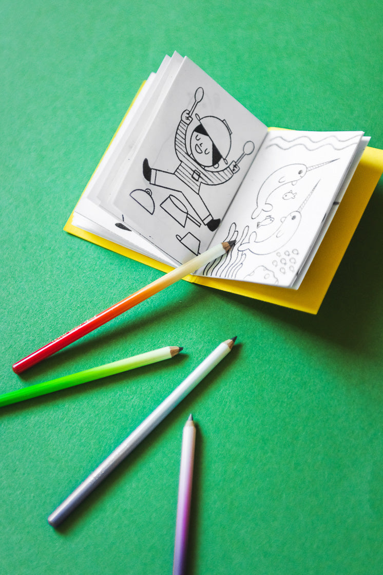 Tiny Coloring Book by Michéle Brummer Everett, PDF Printable