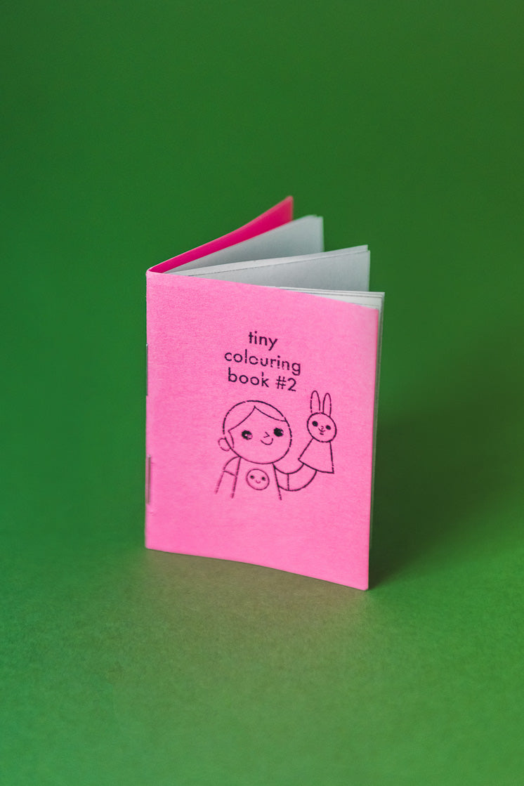 Tiny Coloring Book by Michéle Brummer Everett, PDF Printable