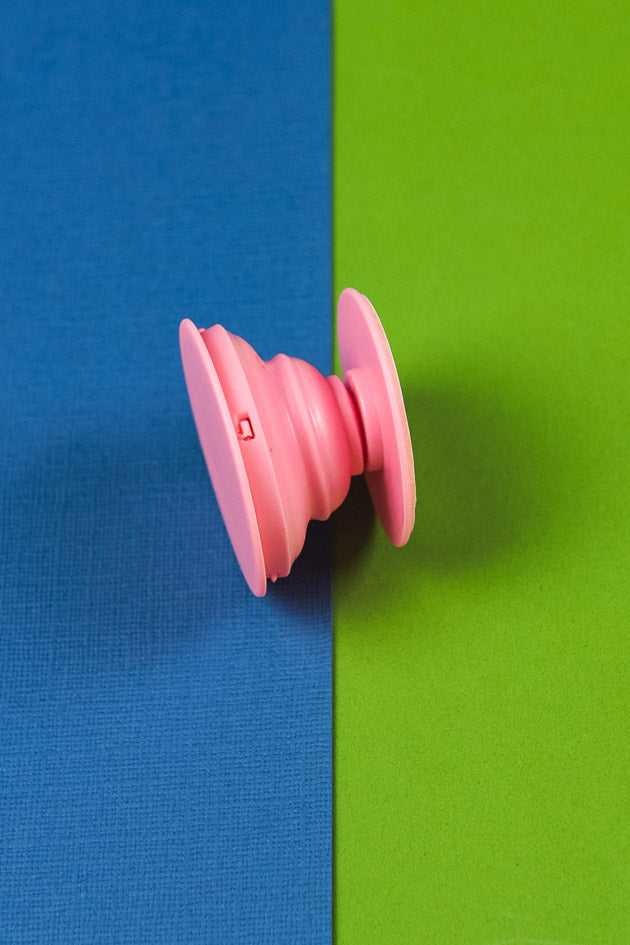 Round All Pink Phone Stand Socket