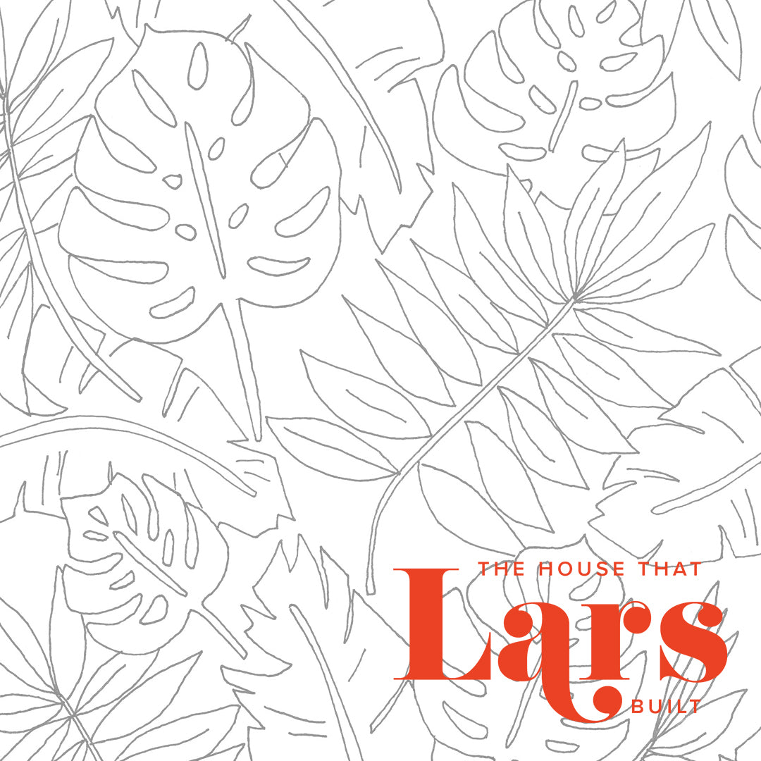 palm leaf coloring page