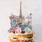 Paris Cake Topper, Free PDF Printable
