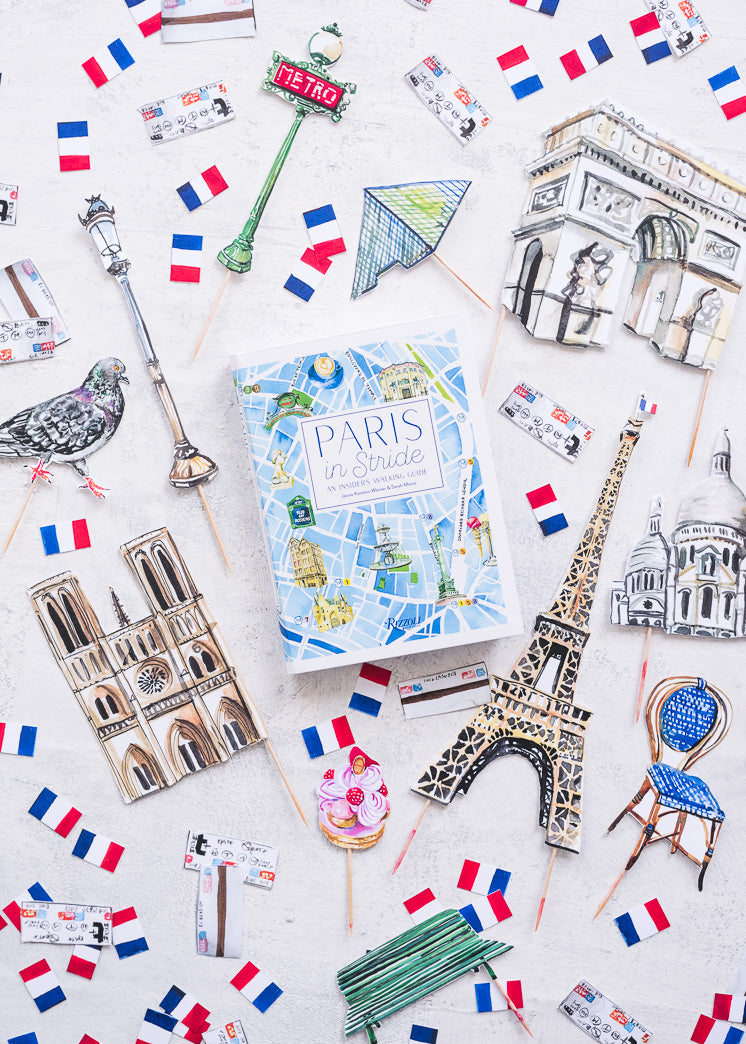 Paris Cake Topper, Free PDF Printable