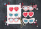 Valentine Sunglasses, PDF Printable