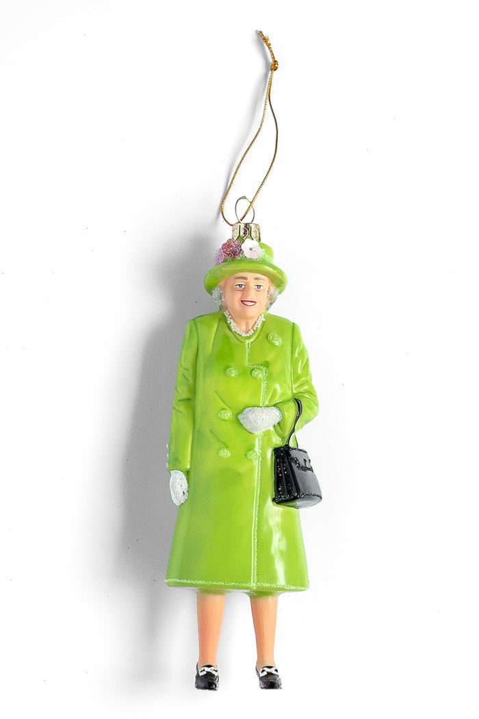 Queen Elizabeth Outfit Ornament