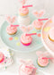 Sprinkle Me Cupcake Topper, PDF Template