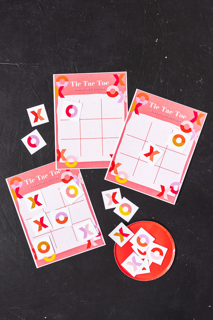 Valentine's Day Table Games, PDF Printable - The House That Lars Built