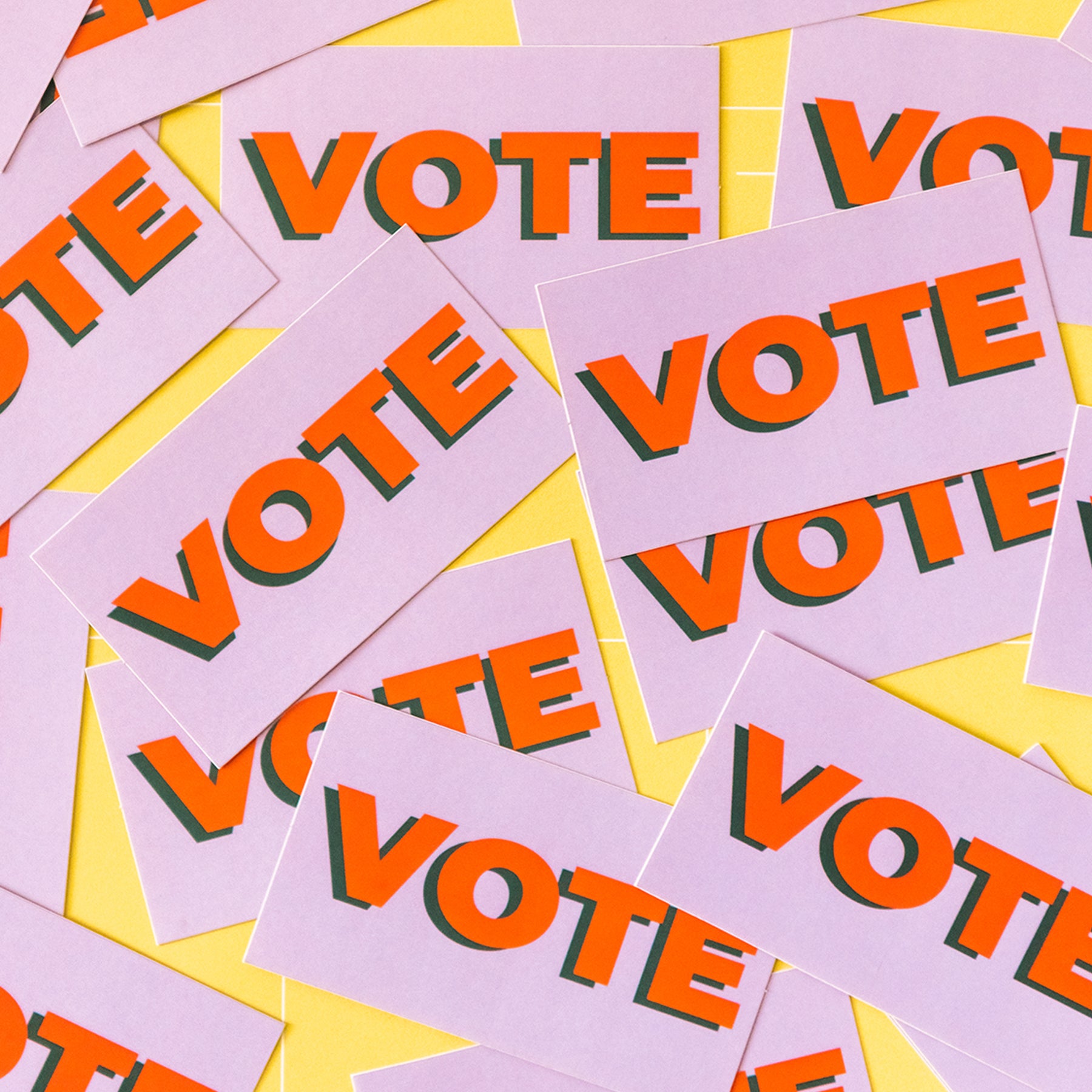 Vote Sticker - The House That Lars Built