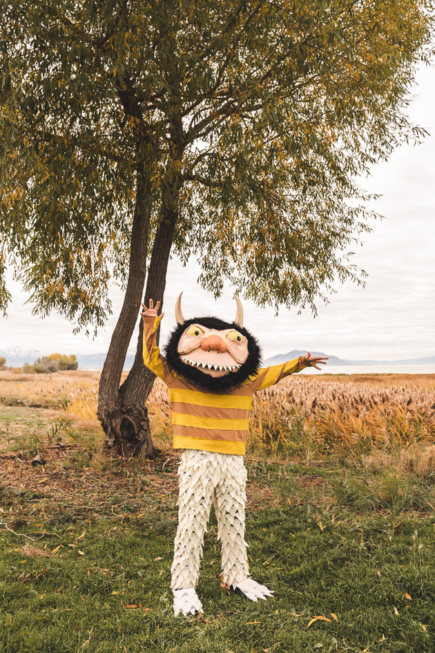 Where the Wild Things Are Costume - Horns &amp; Feet, SVG &amp; PDF Templates