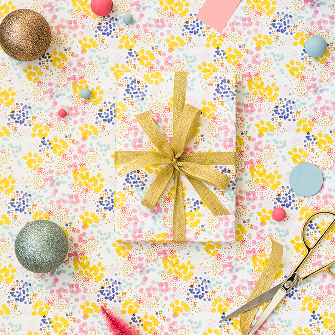 Party Rapping Paper Design Let's Party Wrapping Paper (3 pack) – The House That Lars Built
