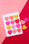 Conversation Heart Cupcake Toppers, PDF Printable