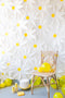 Paper Daisy Backdrop, PDF Template