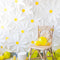 Paper Daisy Backdrop, PDF Template