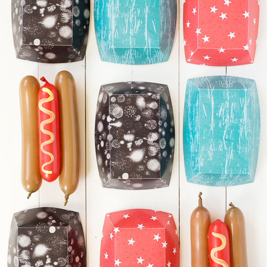 Hot Dog Tray, PDF Printable – The House That Lars Built