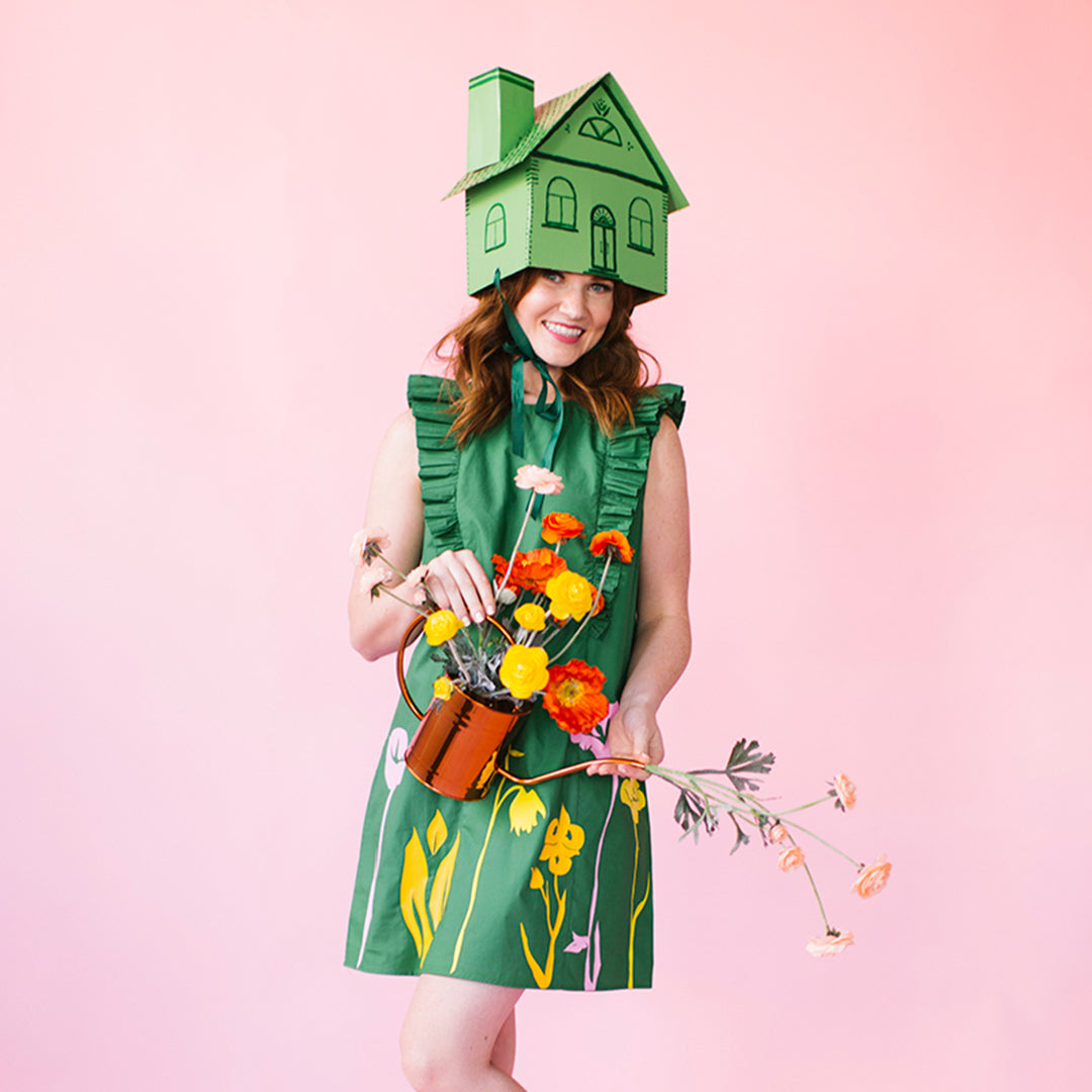 Greenhouse Costume, SVG & PDF Template Greenhouse Costume, SVG & PDF Template