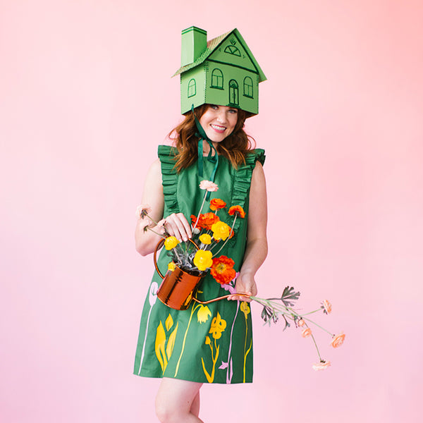 Greenhouse Costume, SVG & PDF Template