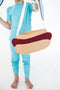 Hotdog Felt Treat Bag, PDF Template