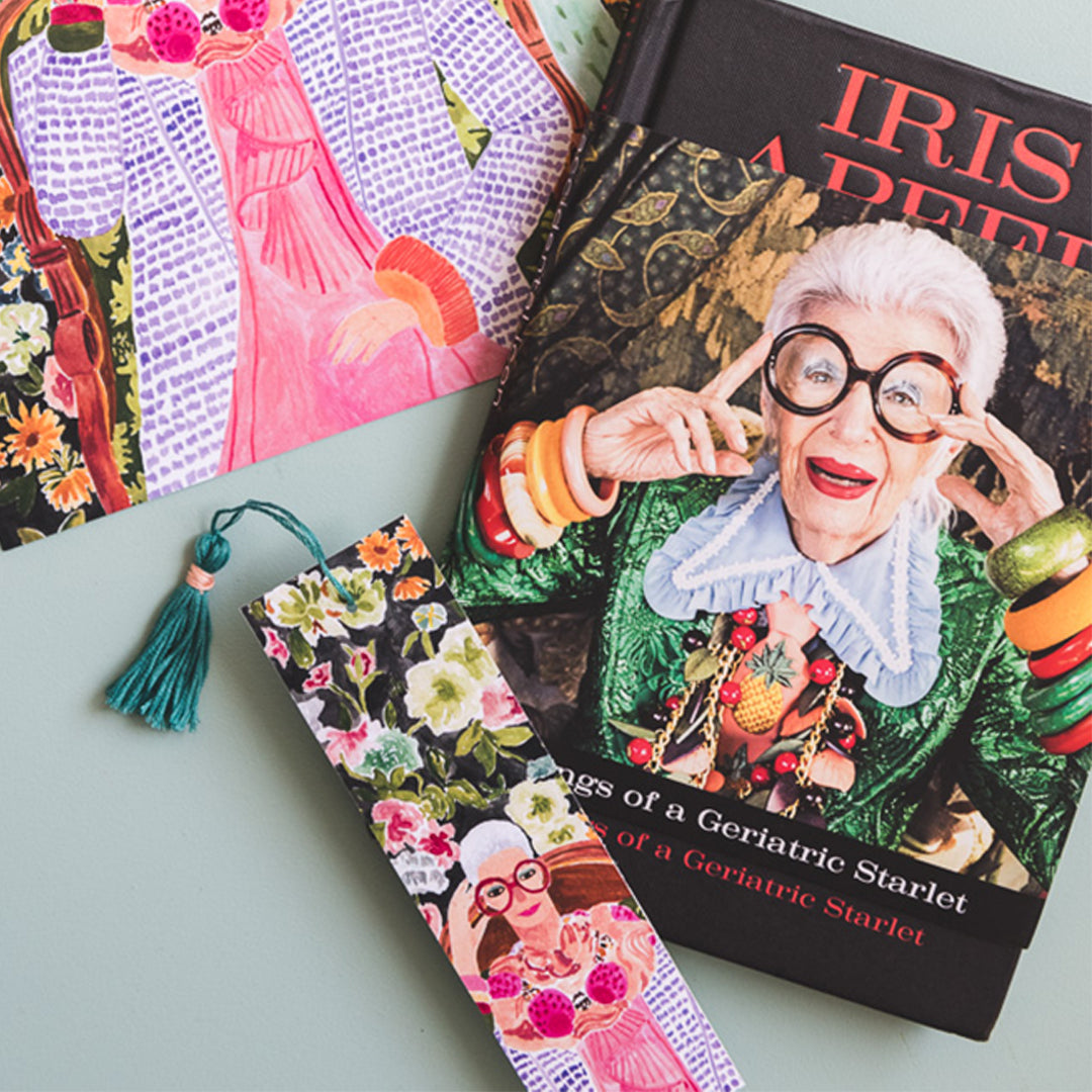 Iris Apfel Bookmark, Free PDF Printable