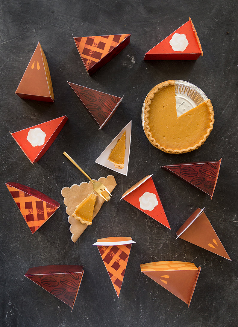 Leftover Pie Boxes, PDF Printable