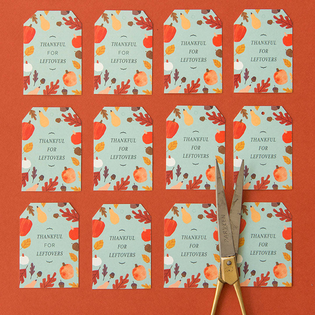 Leftover Tags (green), PDF Printable