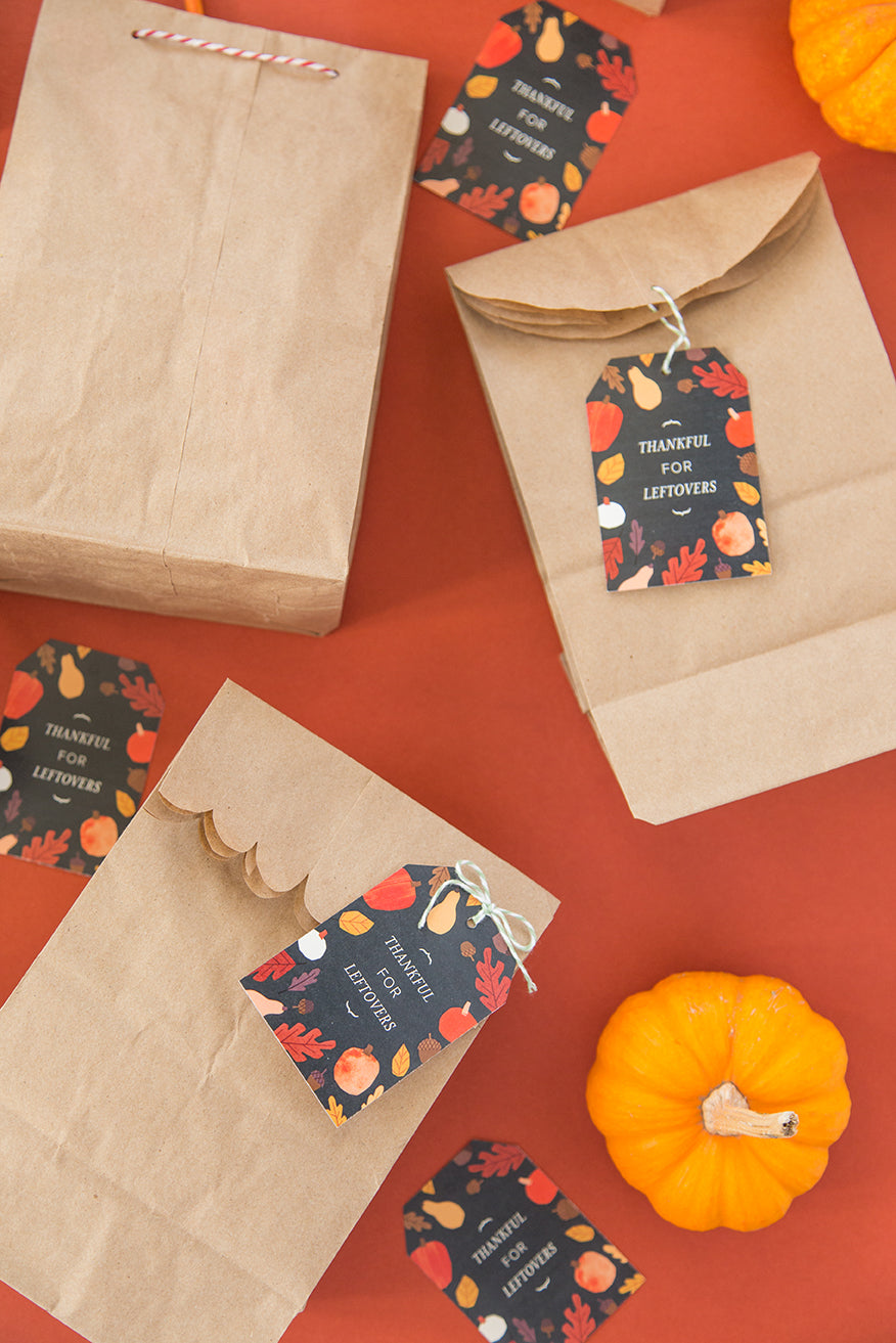 Leftover Tags (green), PDF Printable