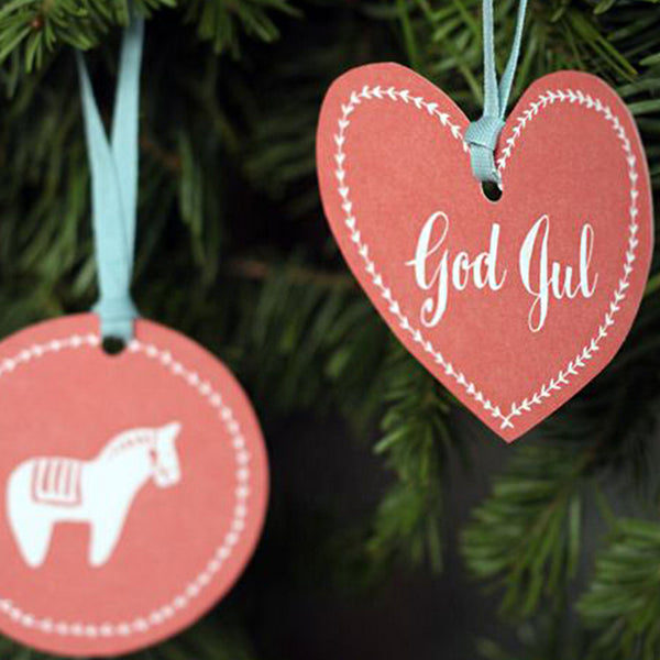 Scandinavian Christmas Ornament, PDF Printable – The House That Lars Built