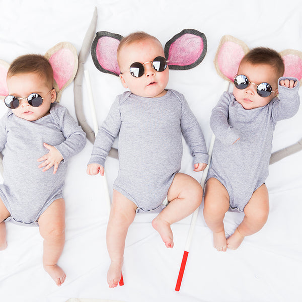 Three Blind Mice Baby Costume, PDF Template