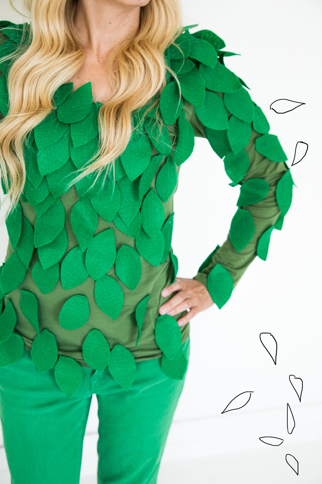 The Giving Tree Costume, PDF Template